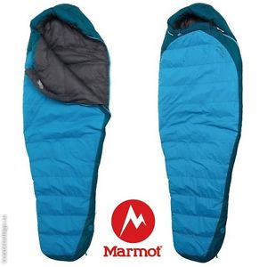 Marmot 20°F Sawatch Down Sleeping Bag 650 Fill Power Mummy Camping Backpacking