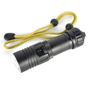 20x(50m Flash Light 10W XM-L2 LED Flashlight LED Dive Torch Waterproof Ligh R0F7