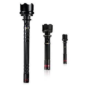 Life Gear DC21-70144-BLA Highland Series 700 200 and 80 Lumens Tactical LED F...