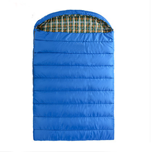 Outdoor Family Hiking Camping Envelope Sleeping Bag 0°C 220CM*140CM Blue