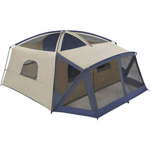 Outdoor Canopy Tent Screen House 12-Person Cabin Porch Sleeper Camping Bed Hiker