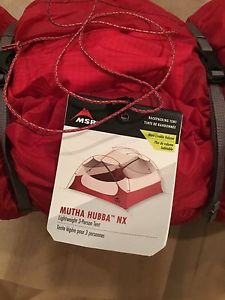 MSR Mutha Hubba NX Tent - New W/ Tags - 3 Person - Backpacking - Hiking - Camp