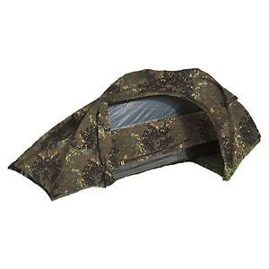 Mil-tec One Man Flecktarn Recon Tent by Mil-Tec