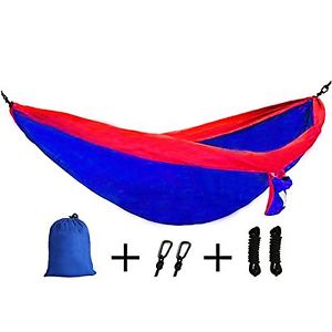 Jinwen Outfitters Double Camping Hammock - Lightweight Nylon Portable Hammock, x