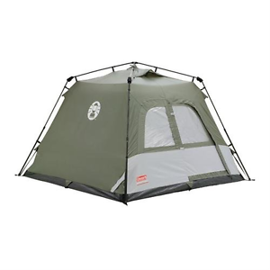 Coleman Instant Tourer Tent for Four Person Green/White Camping Outdoor Free P&P