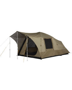 Turbo Air Plus Tent Khaki - Sleeps 8 Camping Hiking