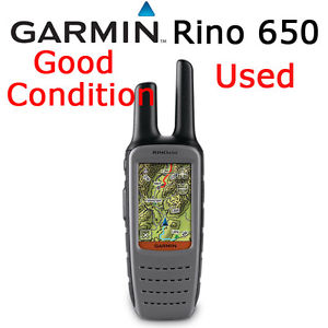 Garmin Rino 650 GPS Handheld 5 Watt 2-way Radio and GPS Navigator