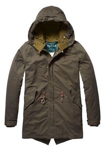 Scotch & Soda Parka Uomo 1504-08.10001 Esercito 71