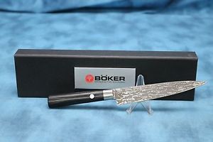 BOKER PLUS KNIFE - ENCHOKU UTILITY - COOKING - DAMASCUS - 130534DAM