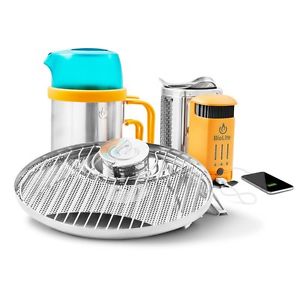 BioLite CampStove 2 Bundle Portable Grill and KettlePot Cooking Stove NEW
