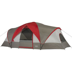 WENZEL GREAT BASIN 18 X 10-FEET TEN-PERSON TWO-ROOM FAMILY DOME TENT