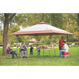 Coleman 13x13 Back Home INSTANT CANOPY, Square Portable Camping POP UP TENT+Bag