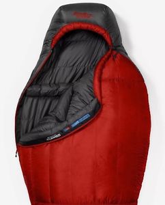 Eddie Bauer Kara Koram™  20° StormDown™ Sleeping Bag (Long) Dk Lava ON