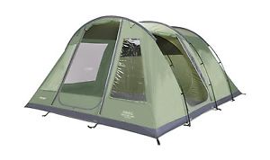 Vango Odyssey 600 Family Tunnel Tent - Epsom Green 6 Persons