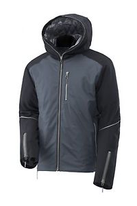 NUOVO HEAD Wengen Uomo Giacca Sci Snowboard Grigio 821116-ANBK-11VN