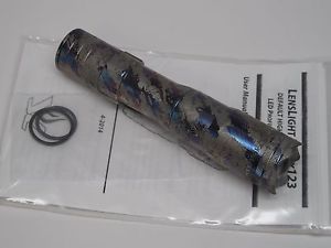 LensLight KO Titanium Strider DigiCam Finish (2x123) Tactical Flashlight Cree
