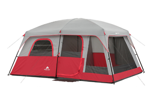 Ozark Trail Outdoor Instant Shelter Camping Hiking Cabin Tent 10 Person 2 Room