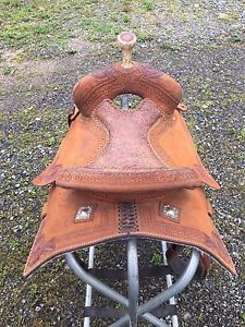 14.5" Demo Marlene McRae by Reinsman. Flex tree Saddle