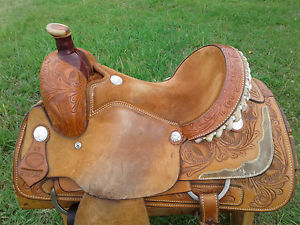 14.5" Billy Cook Roping Saddle - Made in Texas
