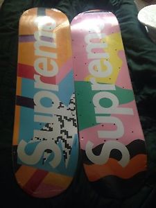 Supreme SS16 Alessandro Mendini Deck Kermit Jeff Koons Mint Condition Hook Ups