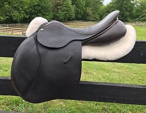 17 County Stabilizer XTR Saddle. Reg. Flap Med Tree, Upgraded Textured Leather
