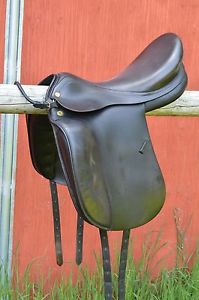 Prestige "Top 2000" 18" Seat  X-Wide 35 cm tree Dressage Saddle