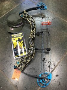 Bowtech Eva Shockey Bow Camo / Black 40-50 Rh Release And Hat