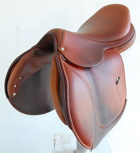 18" ANTARES SADDLE (S99102674) FULL CALF LEATHER, VERY GOOD CONDITION! - XVD