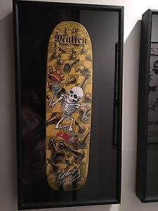 Rodney Mullen Powell Peralta Deck 3rd Series Signed and Framed Limited to 25