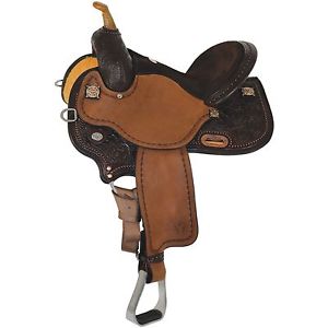 Circle Y 14" Kelly Kaminski Faith Barrel Saddle #1524 Full Quarter Horse Bar