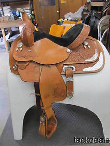 Circle Y Youth Show Saddle MINT Condition 14" Lightly Used