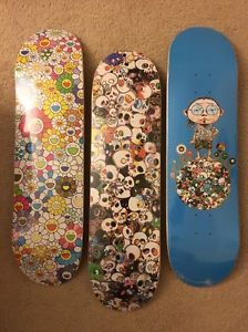 Vans x Murakami Skate Decks - Complete Set Of 3 - New - Rare - Limited Edition