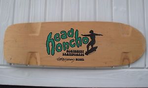Vintage skateboard head honcho