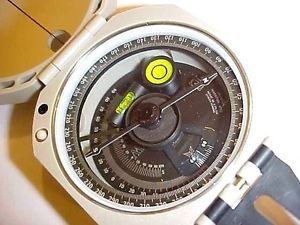 BRUNTON CLASSIC ComPro - E. W. Declination Transit Compass w/ Leather Case L@@K