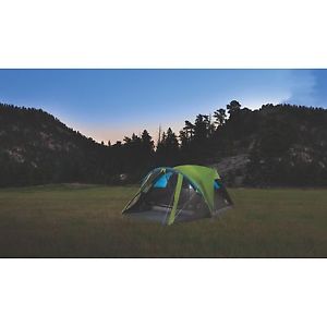 4-Person Dome Tent Dark Room Screen Outdoor Camping Waterproof Lightweight Cabin