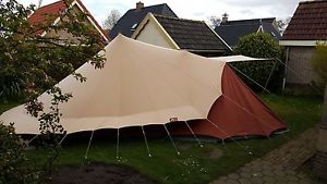Dutch Canvas Tent: De Waard Roerdomp 2007 with lots of extra's. Awesome tent!!
