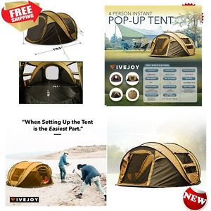 Automatic Easy Setup Foldable Carrying Case Dome Tent Multi Purpose Good Quality