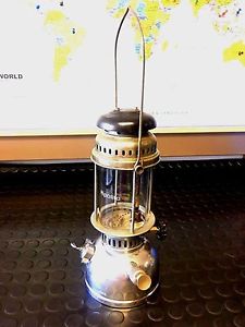 Portuguese Hipolito Small 150 CP Pressure Lamp Paraffin Kerosene Lantern