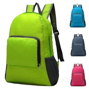 Foldable Waterproof Nylon Travel Hiking Backpack Outdoor Shoulder Bags Lot Bulk