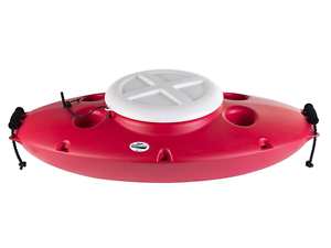 CreekKooler floating, insulated cooler, Red, Made in the USA FREE SHIPPING!