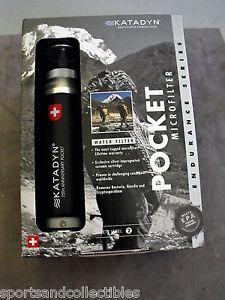 KATADYN POCKET MICROFILTER WATER FILTER SAFETY LEVEL 2 No. 8013618 NEW IN BOX!!