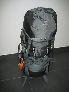 DEUTER AIRCONTACT PRO 60+15 black granite NEU!!! Trekkingrucksack, Rucksack