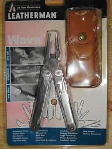 Leatherman Wave original multi-tool + Leather Sheath USA NIB