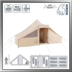 Nordisk Utgard 13.2m² Basic TC Baumwollzelt Zelt für 6 Personen