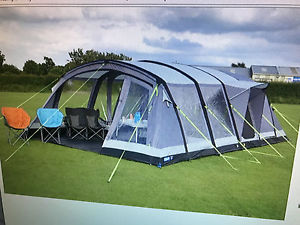 New 2017 Kampa Croyde 6 Air Pro Inflatable 6 man Tent