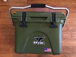 ORCA 20 Quart Green Cooler Made 