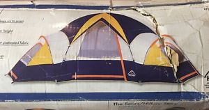 Sears Hillary Big Horn Three Room Locker Dome Tent 18' X 10' 117 Sq Ft