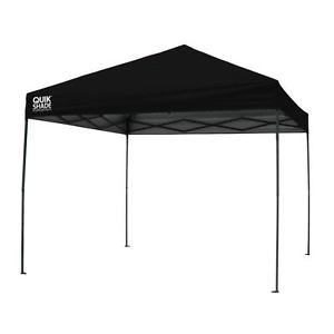 Quik Shade Expedition 100 Team Colors 10 ft. x 10 ft. Black Instant Canopy