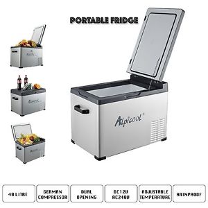 40L Portable Fridge Freezer Camping Car Caravan Boat Cooler Refrigerator