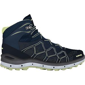 Lowa Aerox GTX Mid Ws Damen Gore-Tex Wanderschuh 320611-6908 navy/mint